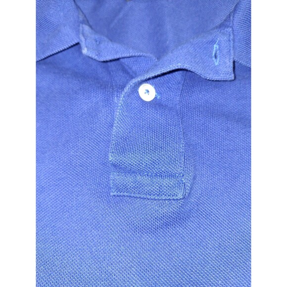 Polo Ralph Lauren Men's XL Custom Fit Short Sleeve Bl/Org Embroidered Pony Logo - Picture 3 of 9